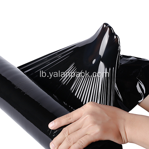 Plastiks LLDPE Black Pallet Wrap Stretch Film